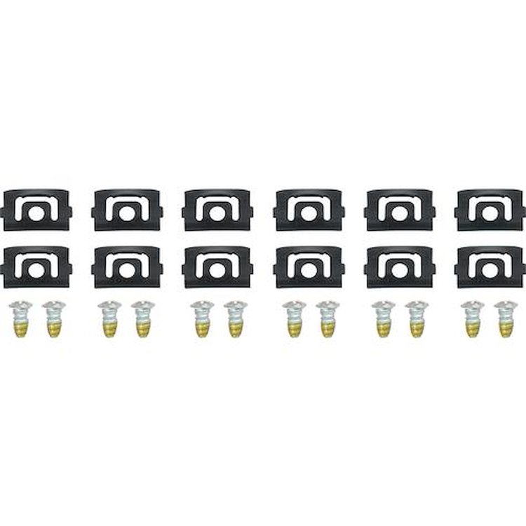 MA9870B Rear Window Molding Clip Set; 1970-76 Dodge, Plymouth A-Body; 12-Piece Set