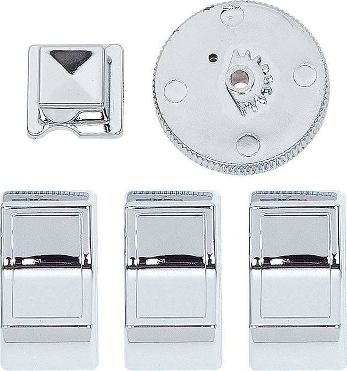 MB1233 1968-69 Mopar B-Body, Dash Knob Set, 5 Piece Set