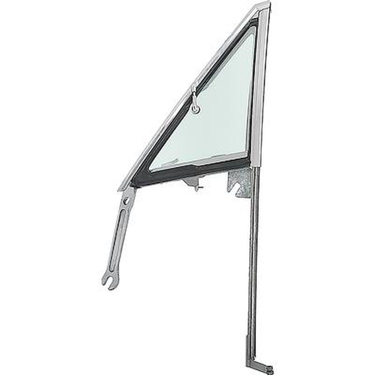 MB1430T Vent Window Assembly; 1968-70 Dodge, Plymouth B-Body Hardtop; Tinted Glass; LH, Driver Side