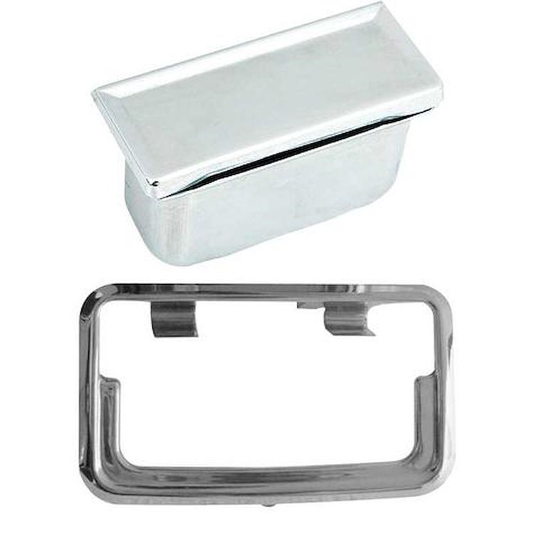 MB1476 1966-74 Mopar Rear Ash Tray & Bezel Set