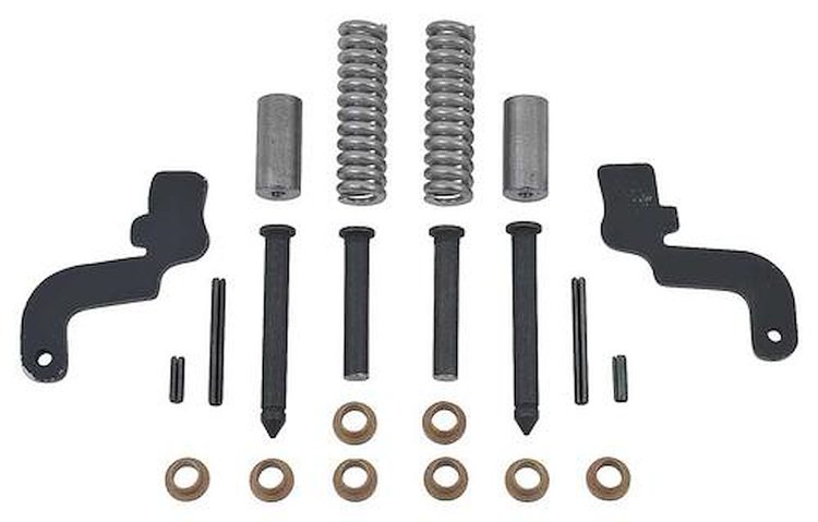 MB1846 Door Hinge Rebuild Set 1971-74 Charger, Coronet, GTX, Road Runner; 2 Door
