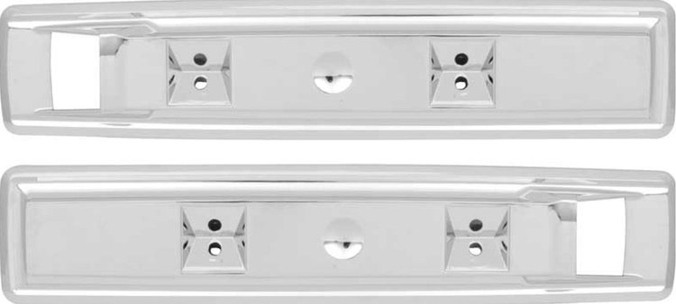 1964-70 MOPAR B-BODY FRONT ARM REST BASES - 16.25