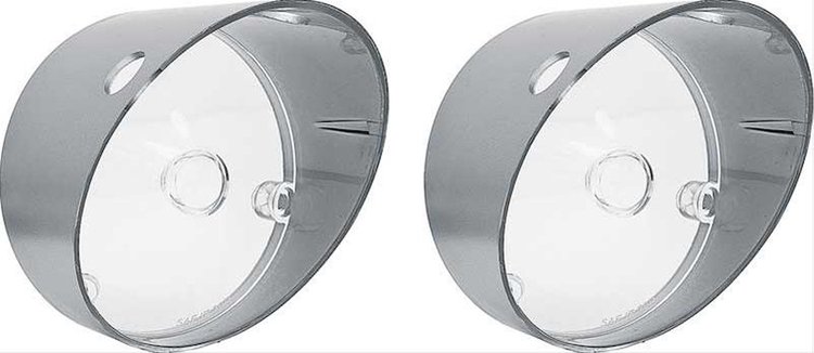 1970 PLYMOUTH B-BODY PARKING LAMP LENSES PAIR - CLEAR