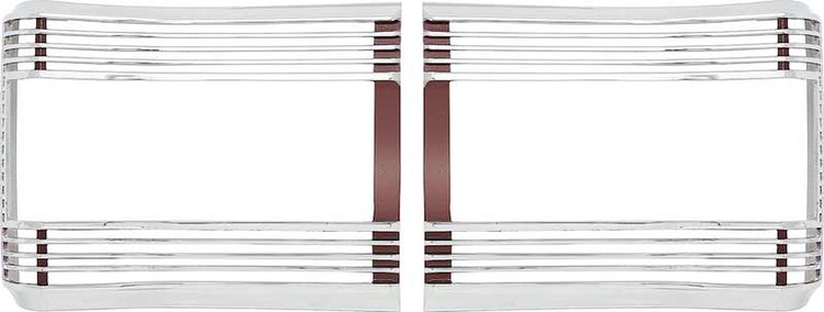 Tail Lamp Bezel Set 1967 Plymouth B-Body