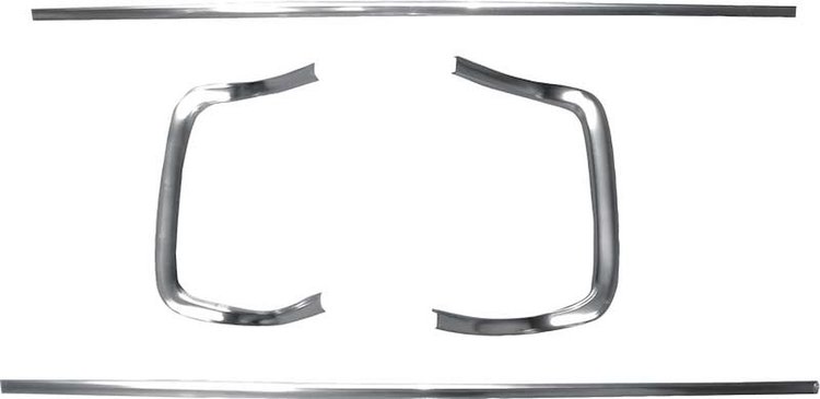 MB2172 Grill Molding Set 1968 Dodge Charger; 4 Piece