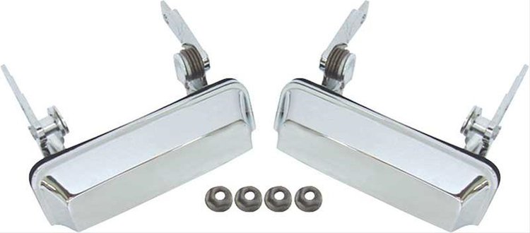 MB2296 1971-72 Mopar B-Body Outer Door Handle Set