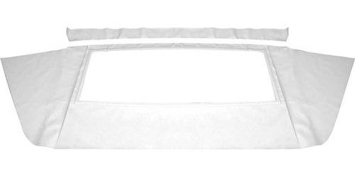 MB230501 1967-70 Dodge, Plymouth B-Body; Convertible Rear Window; Tinted Glass; Crush Vinyl; White