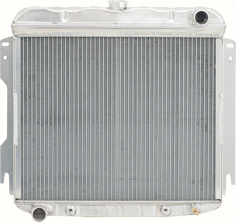 MB2354A Radiator 1963-64 Dodge B-Body L6 225Ci With Automatic Trans 2 Row Aluminum Desert Cooler