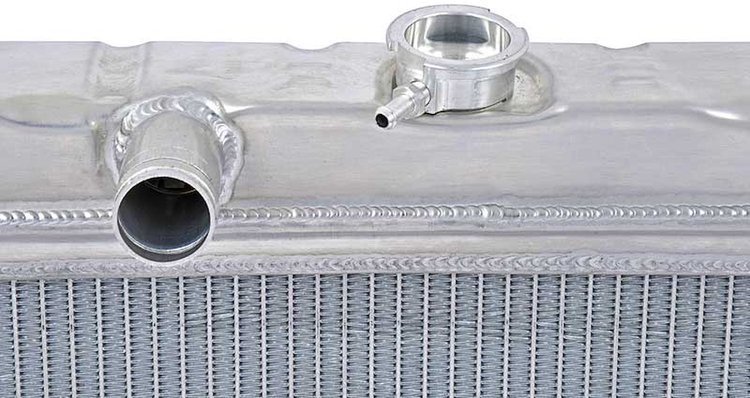 MB2356A Radiator 1966-69 Mopar B-Body 383/426/440 V8 With Auto Trans 22" Wide 2 Row Aluminum Desert Cooler