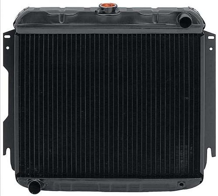 MB2365S Replacement Radiator 1963-65 Plymouth B-Body V8 318Ci With Standard Trans 3 Row