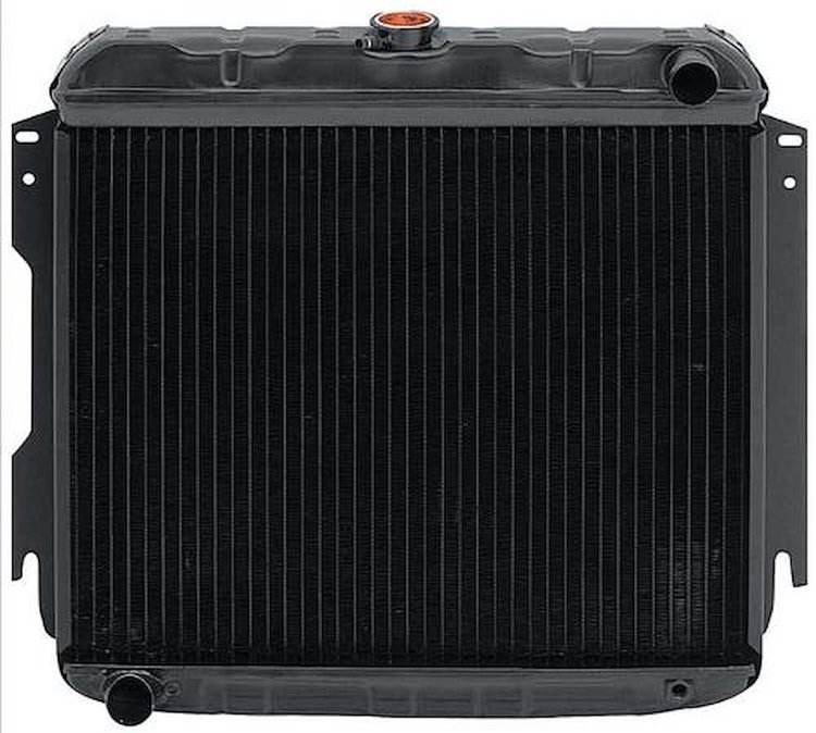MB2366S Radiator 1963-65 Plymouth B-Body V8 361/383/426 With Standard Trans 3 Row Replacement