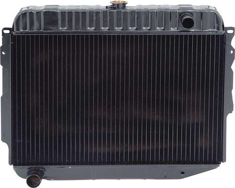 MB2370S Replacement Radiator 1966-69 Mopar B-Body Big Block V8 Exc Hemi With Standard Trans 3 Row 26" Wide