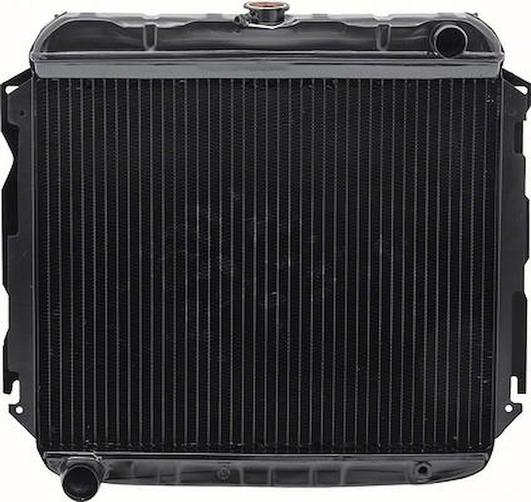 MB2371S Replacement Radiator 1966-69 Mopar B-Body 426 Hemi With Standard Trans 3 Row