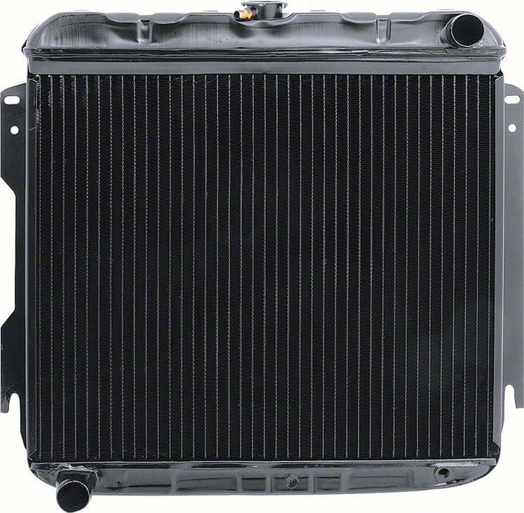 MB2372S Radiator 1962-64 Plymouth Fury With 6 Cylinder And Standard Trans 4 Row Replacement