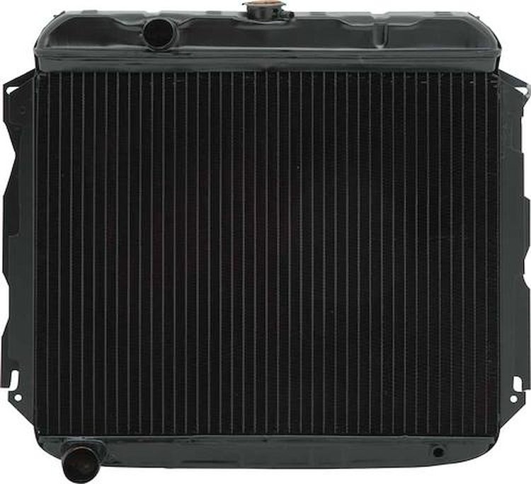 MB2382S Replacement Radiator 1966-69 Mopar B-Body Big Block (Exc Hemi) With Standard Trans 4 Row 22" Wide
