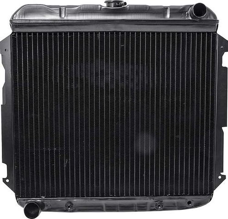 MB2384A Replacement Radiator 1966-69 Mopar B-Body 426ci Hemi V8 With Automatic Trans 4 Row