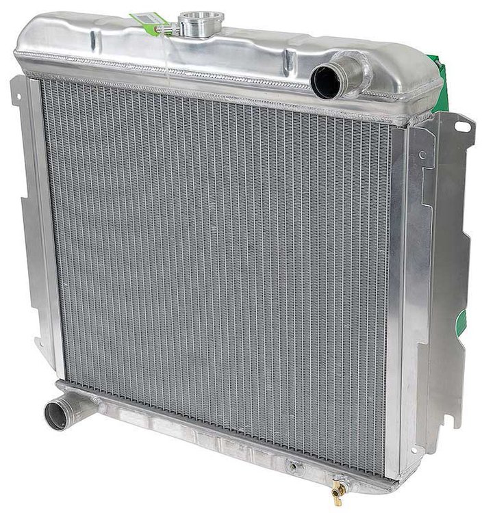 MB2385S 1966-69 Mopar B-Body 426 Hemi Aluminum Desert Cooler Radiator - Manual