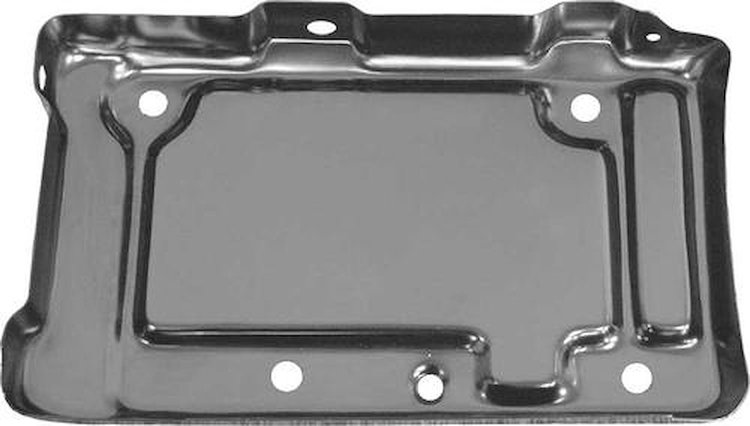 MB2387 Battery Tray; 1966-69 Dodge, Plymouth B-Body; Battery Tray; EDP Coated