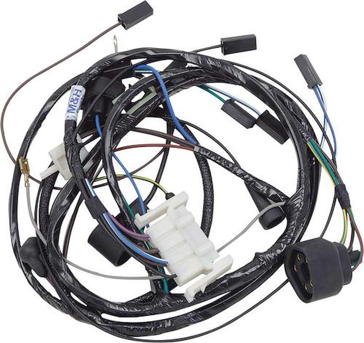 MB2404 1972 Dodge, Plymouth B-Body; Engine Wiring Harness; 400/440 with HEI; w/o Air Pump; with 41 or 51 Amp Alternator; with El