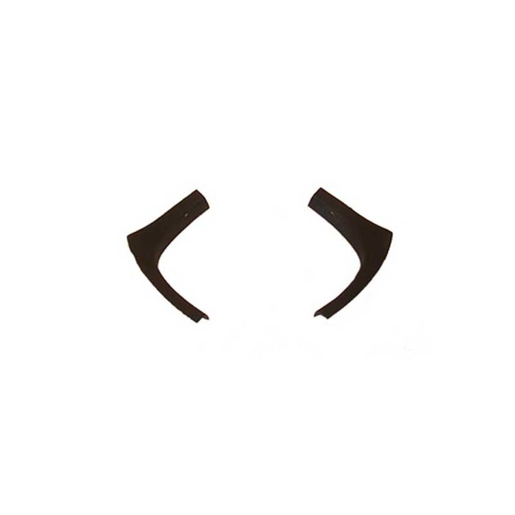 MB2807 Interior Window Corner Moldings - Rear Lower for 1968-1970 Dodge Charger