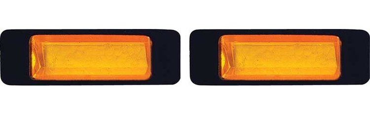MB359 Hood Mounted Turn Signal Lens for 1968-1969 Dodge Charger