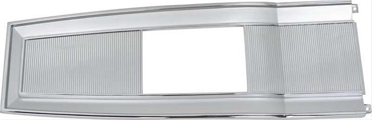 Console Top Plate Fits Select 1966-1968 Mopar Models w/4-Spd Trans. [Chrome]