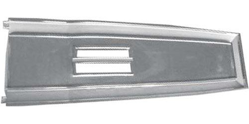 MB538 Console Top Plate 1966-68 Charger, Coronet, GTX, Road Runner; For Automatic Trans; Chrome