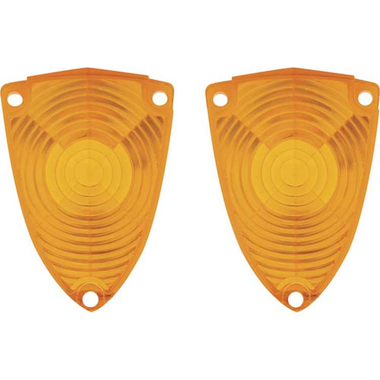 1964 POLARA PARK LAMP LENSES WITH GASKETS