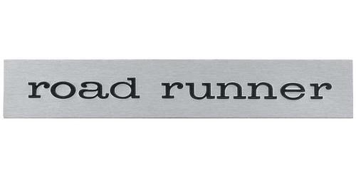 Replacement Insert for Road Runner Dash / Door / Trunk Emblem 1968-1969 Road Runner