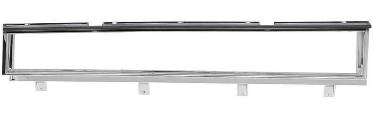 MB845 Dash Gauge Bezel 1968-1970 Mopar B-Body, Fits Standard (Non Rallye) Gauges