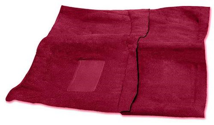 MB914502 Loop Carpet 1963-64 Dodge 330, 440, Polara, And Polara 500 2-Door With 4-Speed Red
