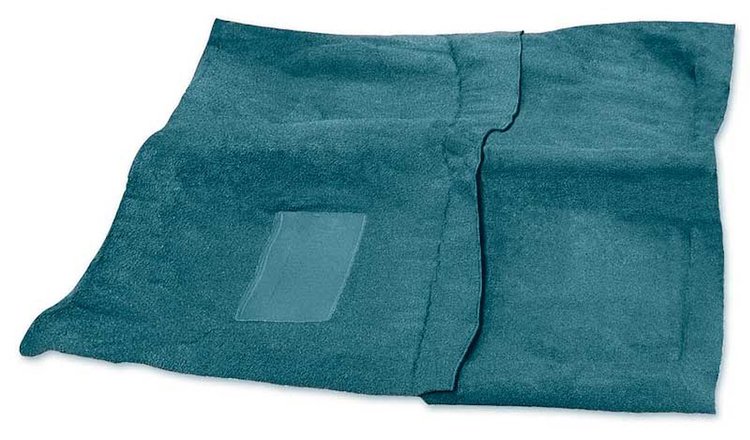 MB935505 Complete 20-Piece Aqua Loop Carpet Set 1966 Dodge Charger With 4-Speed