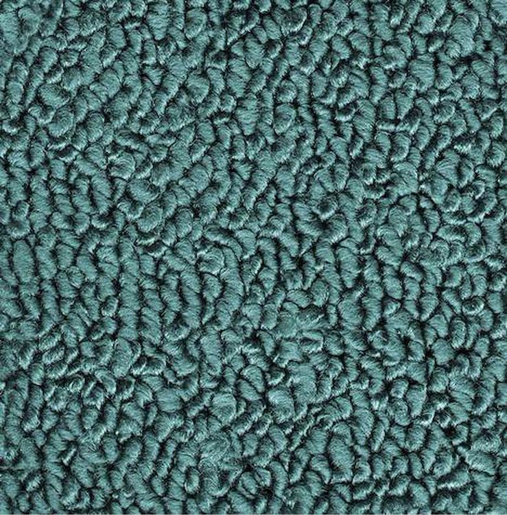 MB936505 Passenger Area Aqua Loop Carpet Set With Console Strips 1966 Dodge Charger With 4-Speed