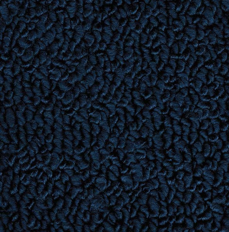 MB938507 Complete 20-Piece Dark Blue Loop Carpet Set 1966 Dodge Charger With Auto Trans