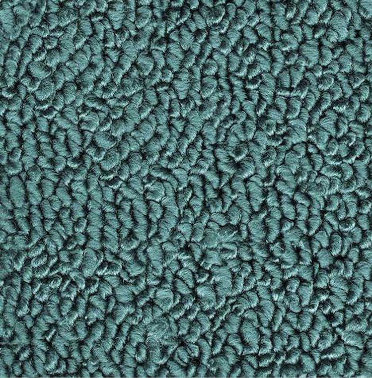MB939505 Passenger Area Aqua Loop Carpet Set With Console Strips 1966 Dodge Charger With Auto Trans
