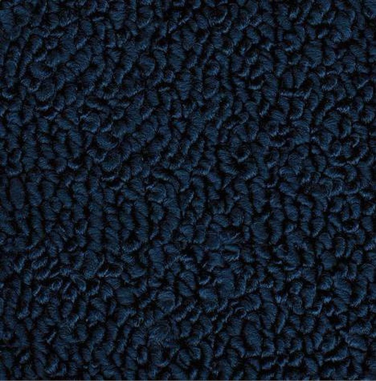 MB939507 Passenger Area Dark Blue Loop Carpet Set With Console Strips 1966 Dodge Charger With Auto Trans