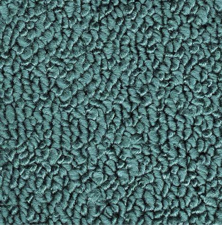 MB940505 Passenger Area Aqua Loop Carpet Set 1966 Dodge Charger With Auto Trans