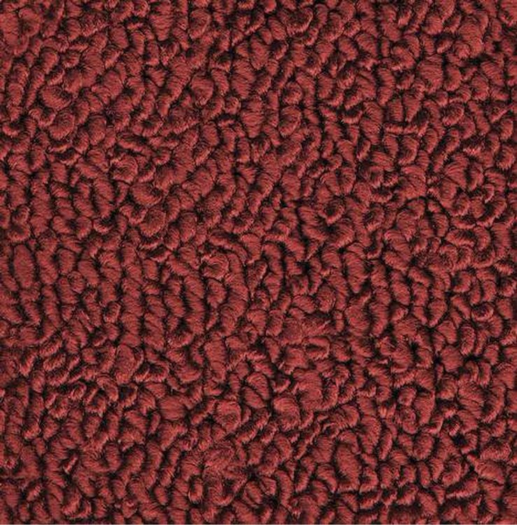 MB940513 Passenger Area Maroon Loop Carpet Set 1966 Dodge Charger With Auto Trans