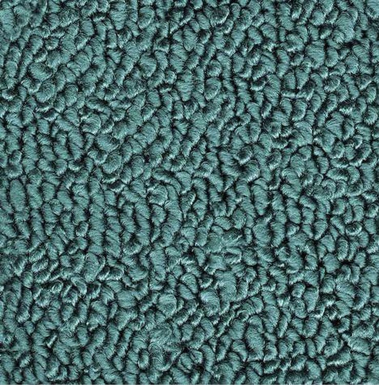 MB942505 Passenger Area Aqua Loop Carpet Set 1967 Dodge Charger With 4-Speed