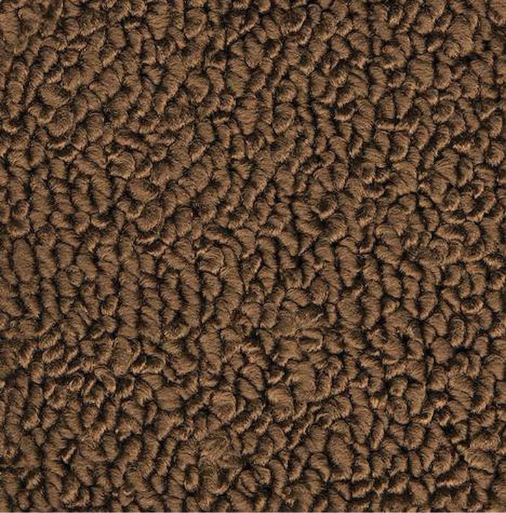 MB942512 Passenger Area Dark Saddle Loop Carpet Set 1967 Dodge Charger With 4-Speed