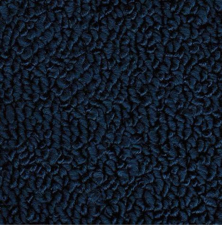 MB943507 Passenger Area Dark Blue Loop Carpet Set With Console Strips 1967 Dodge Charger With 4-Speed