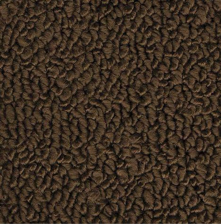 MB945510 Passenger Area Dark Brown Loop Carpet Set With Console Strips 1967 Dodge Charger With Auto Trans