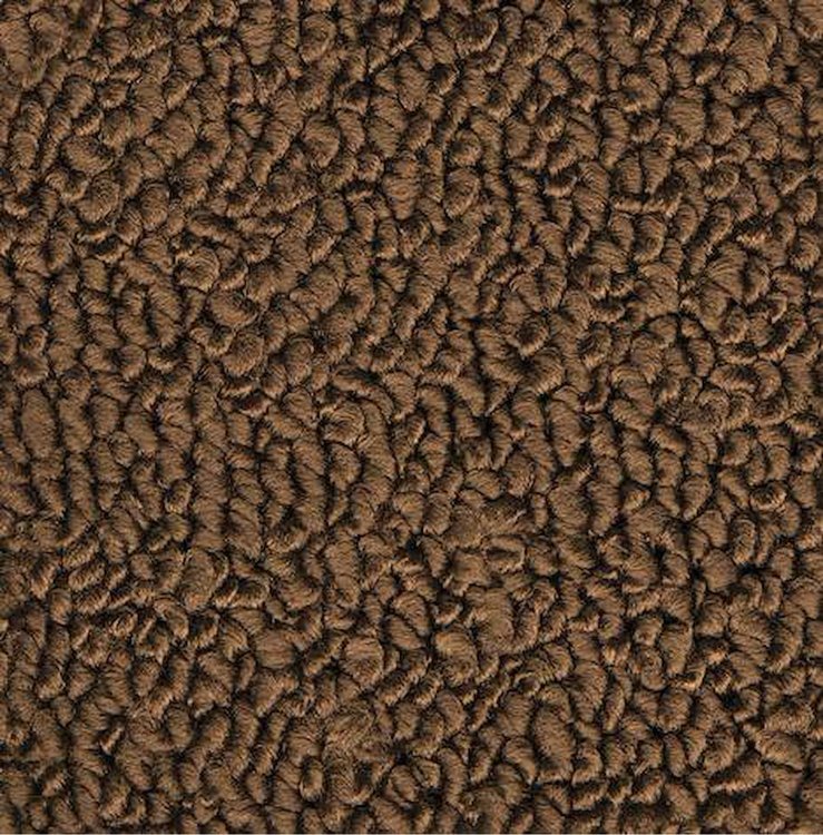 MB946512 Passenger Area Dark Saddle Loop Carpet Set 1967 Dodge Charger With Auto Trans