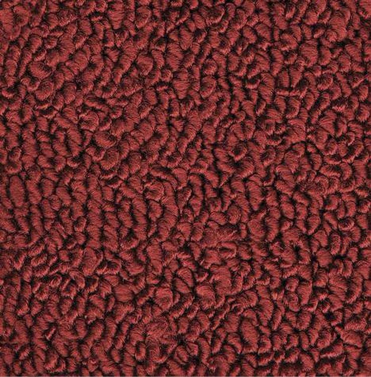 MB946513 Passenger Area Maroon Loop Carpet Set 1967 Dodge Charger With Auto Trans