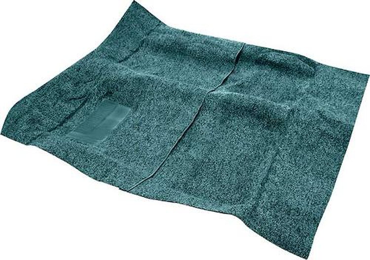 MB9791002 Loop Carpet 1963-64 330, 400, Polara, And Polara 500 2-Door With 4-Speed Turquoise Tuxedo