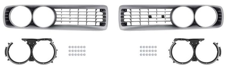 1972 Charger Grill Set- S