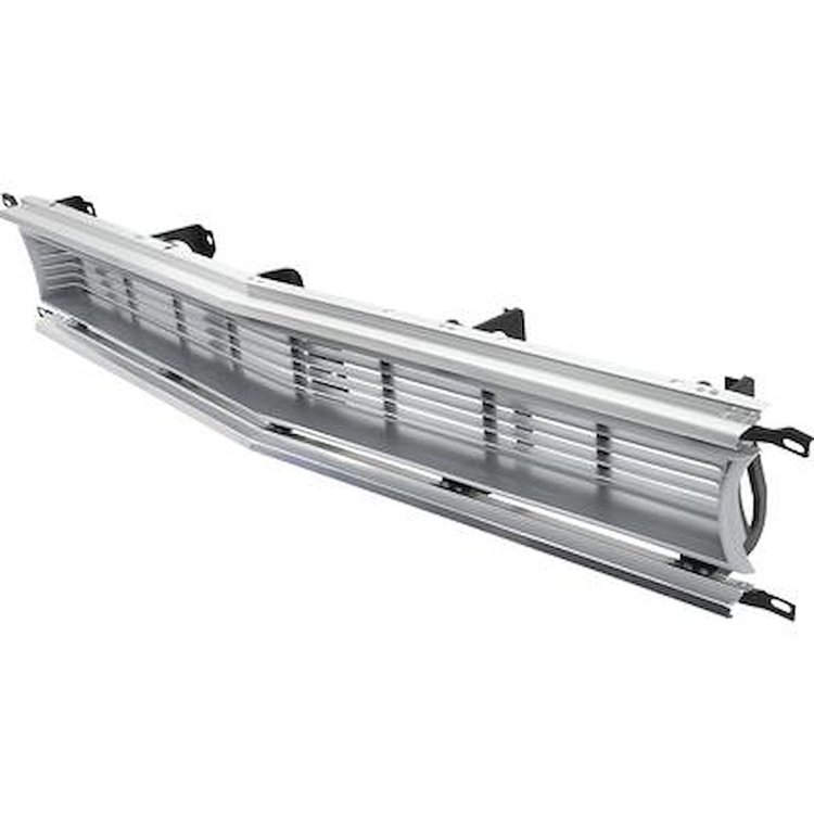 MB9922 Grill Assembly 1968 Plymouth Sport Satellite, GTX ; Center Grill Insert & Steel Grill Surround; w/ Upper & Lower Moldings