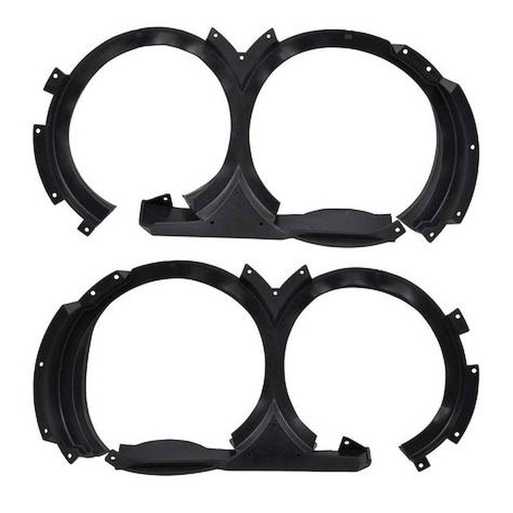 Headlight Shields 1971 Dodge Charger, Pair