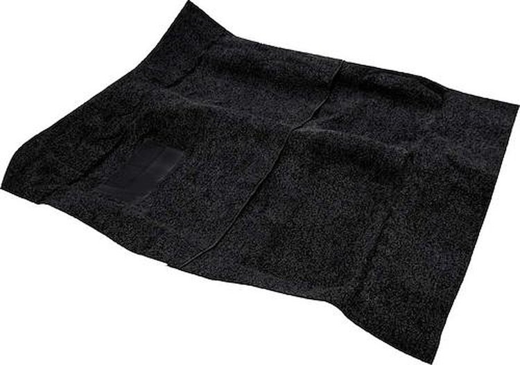 MB995801 Cut Pile Carpet 1974 Plymouth Satellite 2-Door With Front Bench Seat And 4-Speed Black