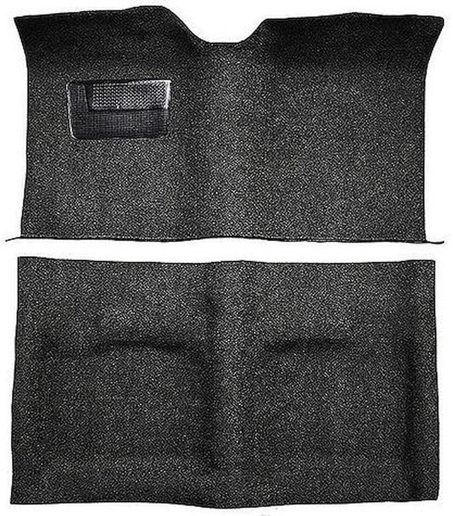MC1050501 1959-61 Chrysler Fullsize 2-Door Hardtop, Bench Seat,; Loop Carpet; Kit,; Black